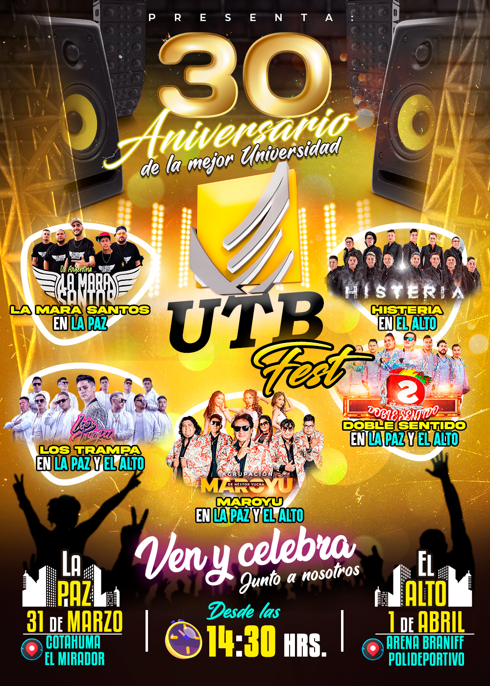 UTB TV - 💛🤍 UTB FEST 💛🤍 🥳 Se vienen muchas sorpresas...