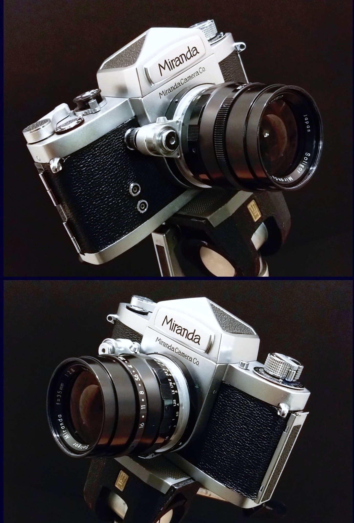 Miranda camera with Soligor 5cm/1.9 lens