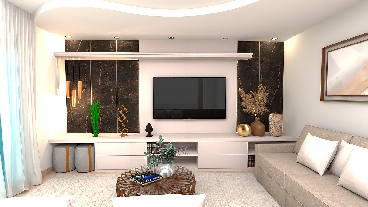 PROJETO DESIGN DE INTERIORES- -... - Bruna Nayara Arquiteta | Facebook