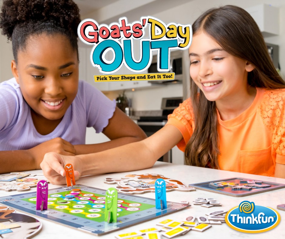 ThinkFun - 🐐🎉 It's GOAT to be a WILD day! Introducing ThinkFun's 'Goat ...