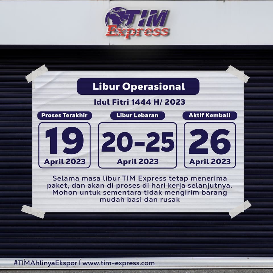 TIM Express - Info Operasional TIM Express selama Idul... | Facebook