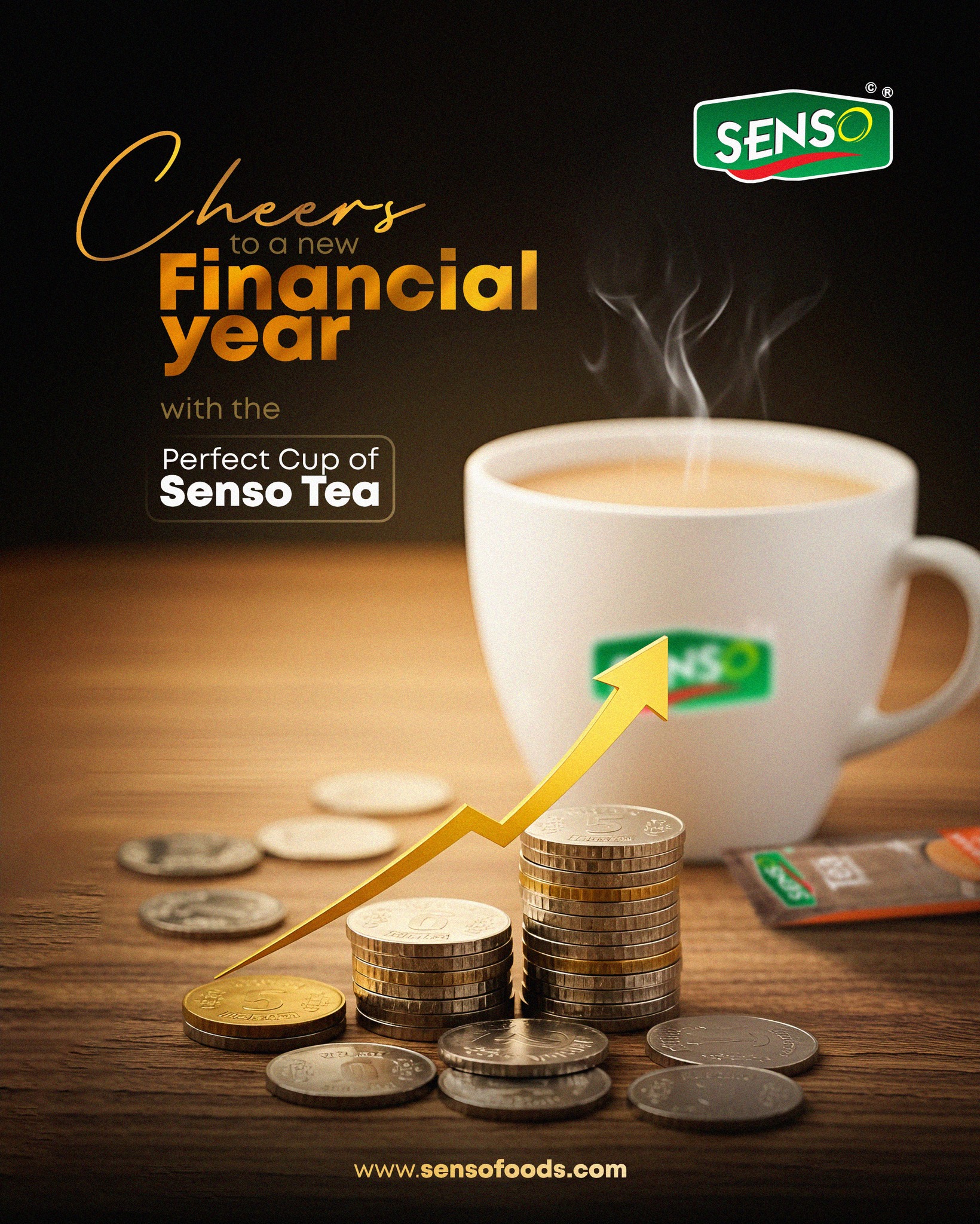 Senso - Cheers to a New Financial Year! 🎉☕ Start fresh with the perfect ...