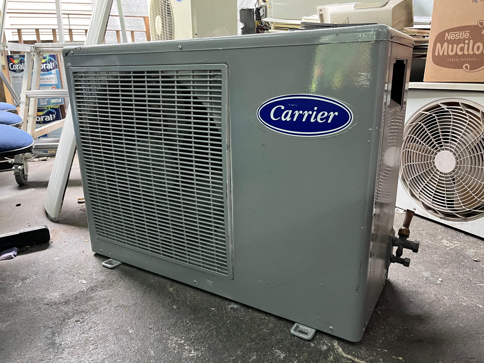 AR CONDICIONADO USADO COMPRA E VENDA | Condensadora Carrier ...