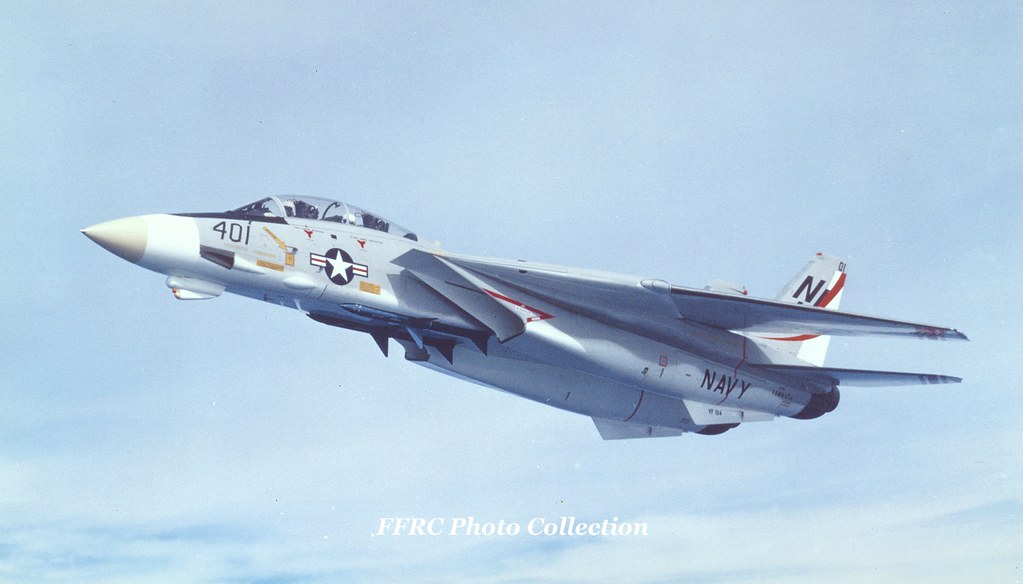 F-14A BuNo 158617 VF-124, circa 1972