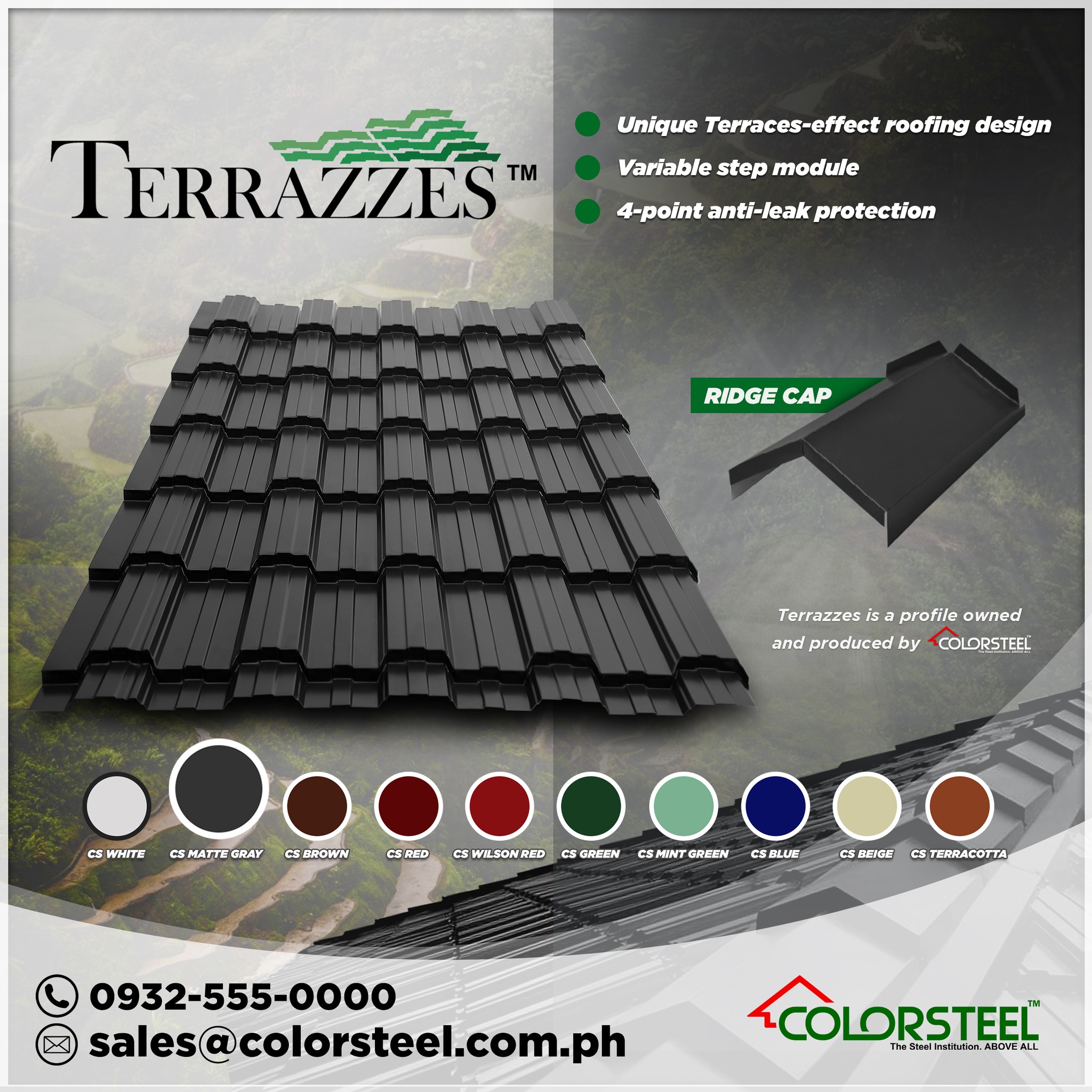 Colorsteel - Our flagship profile. Terrazzes is a... | Facebook