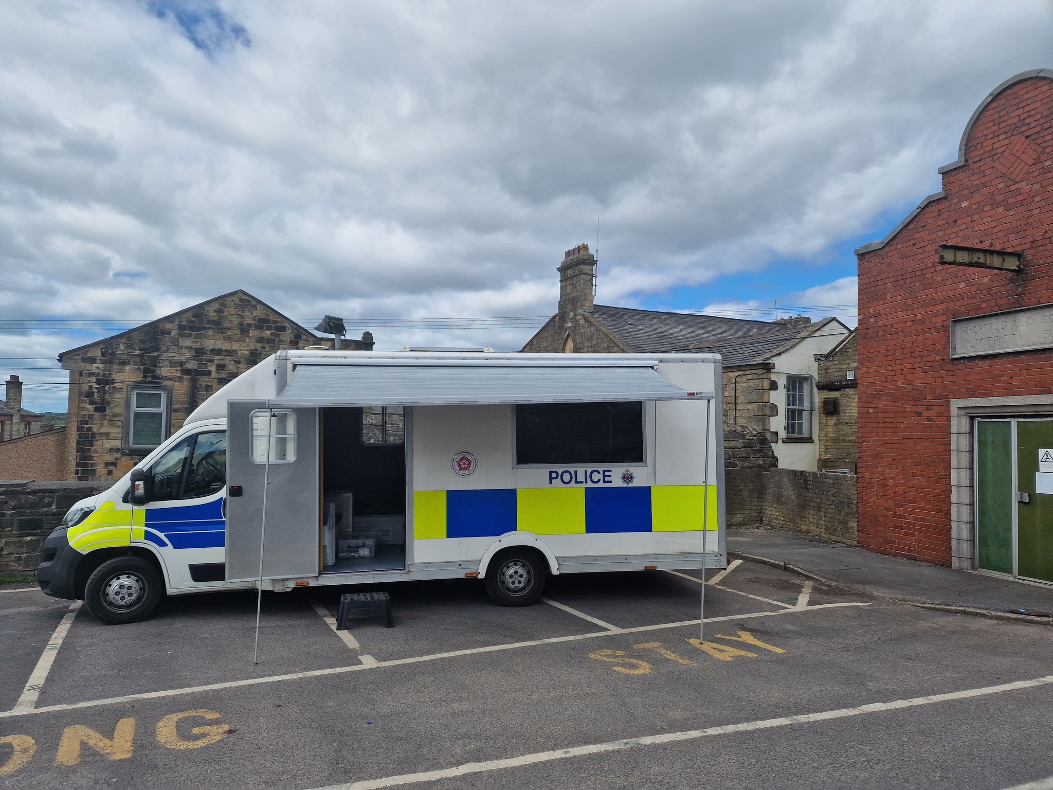 Colne - Your new Clear Hold Build Team are out with our mobile police ...