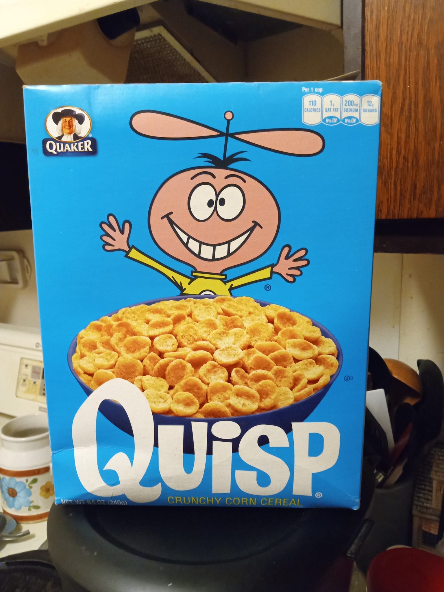Vintage Quisp Cereal Box Prizes and Memories