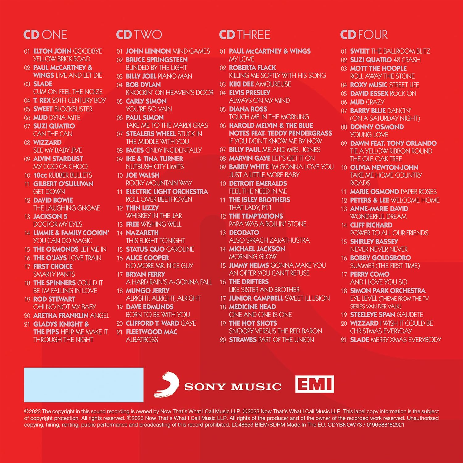 Now Yearbook 1973 release on September 8th