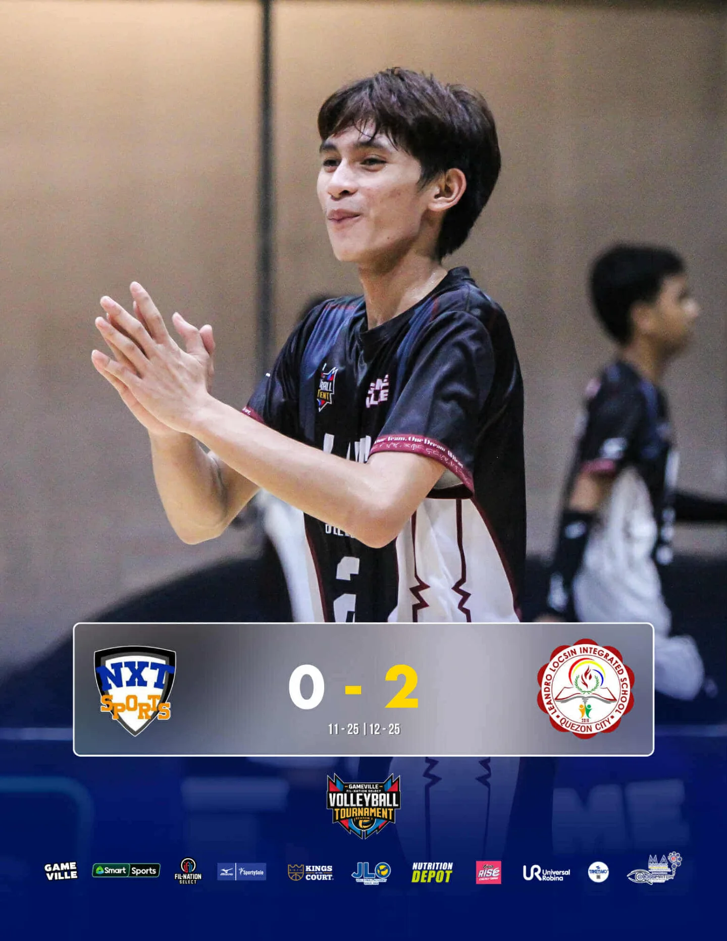 Gameville - JULY 11, 2025 GAME RESULTS Leanardo Locsin Integrated ...
