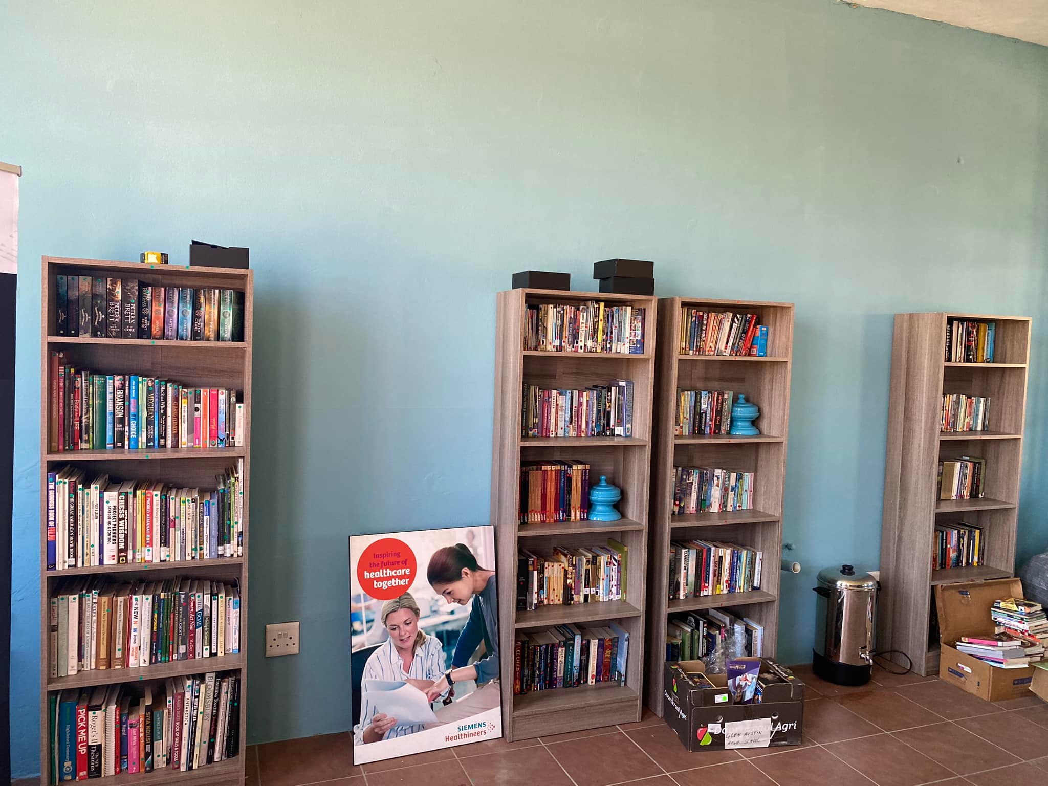 New library for our... - Glen Austin High School - Midrand
