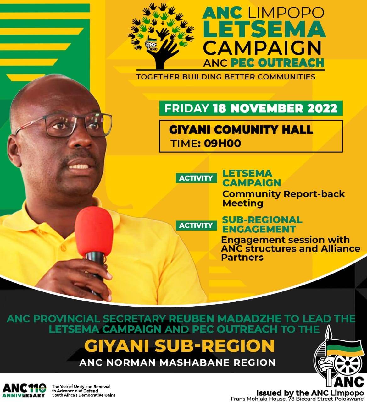 ANCLimpopo - The Provincial Secretary of the...