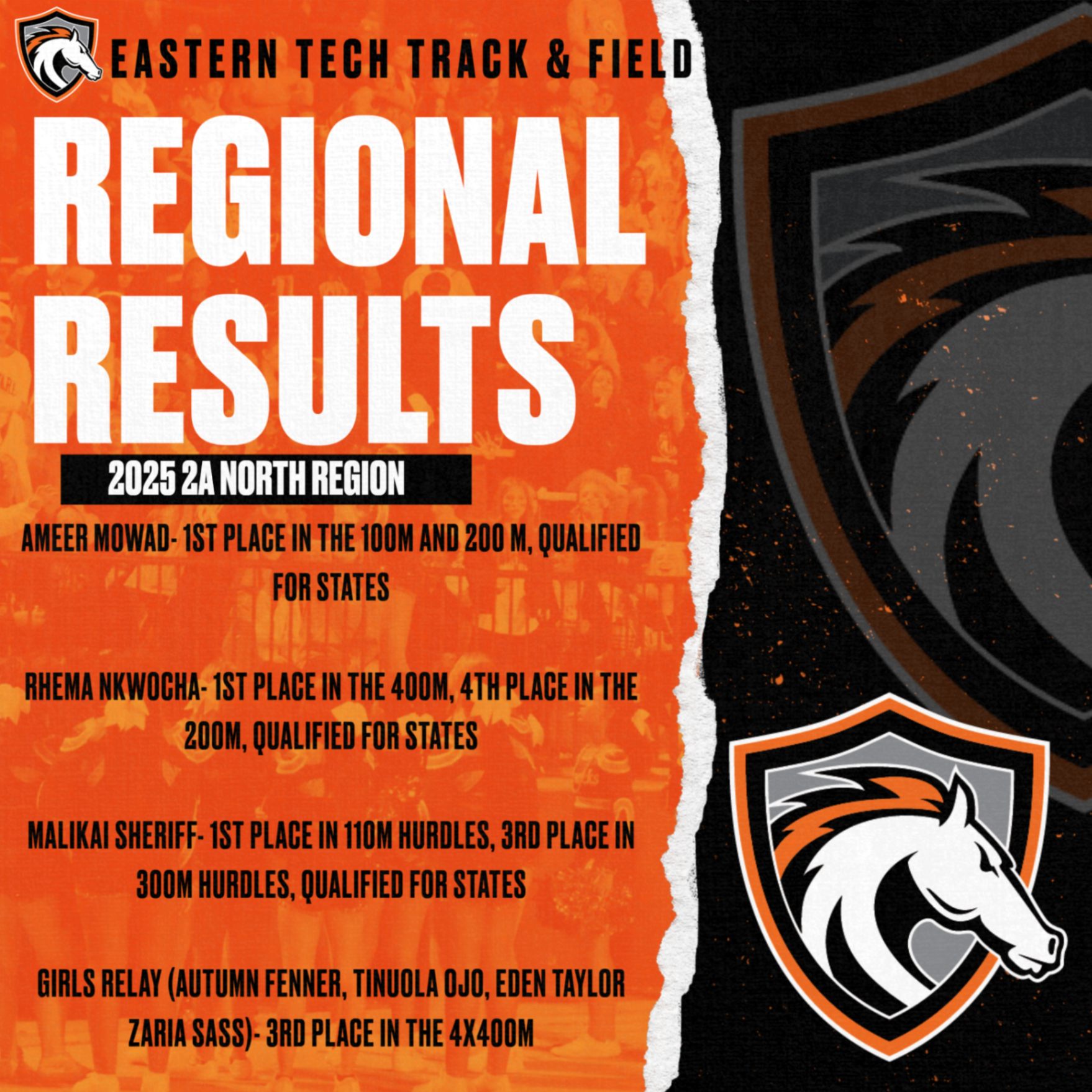 Eastern Tech Mavericks Athletic Department | Essex MD