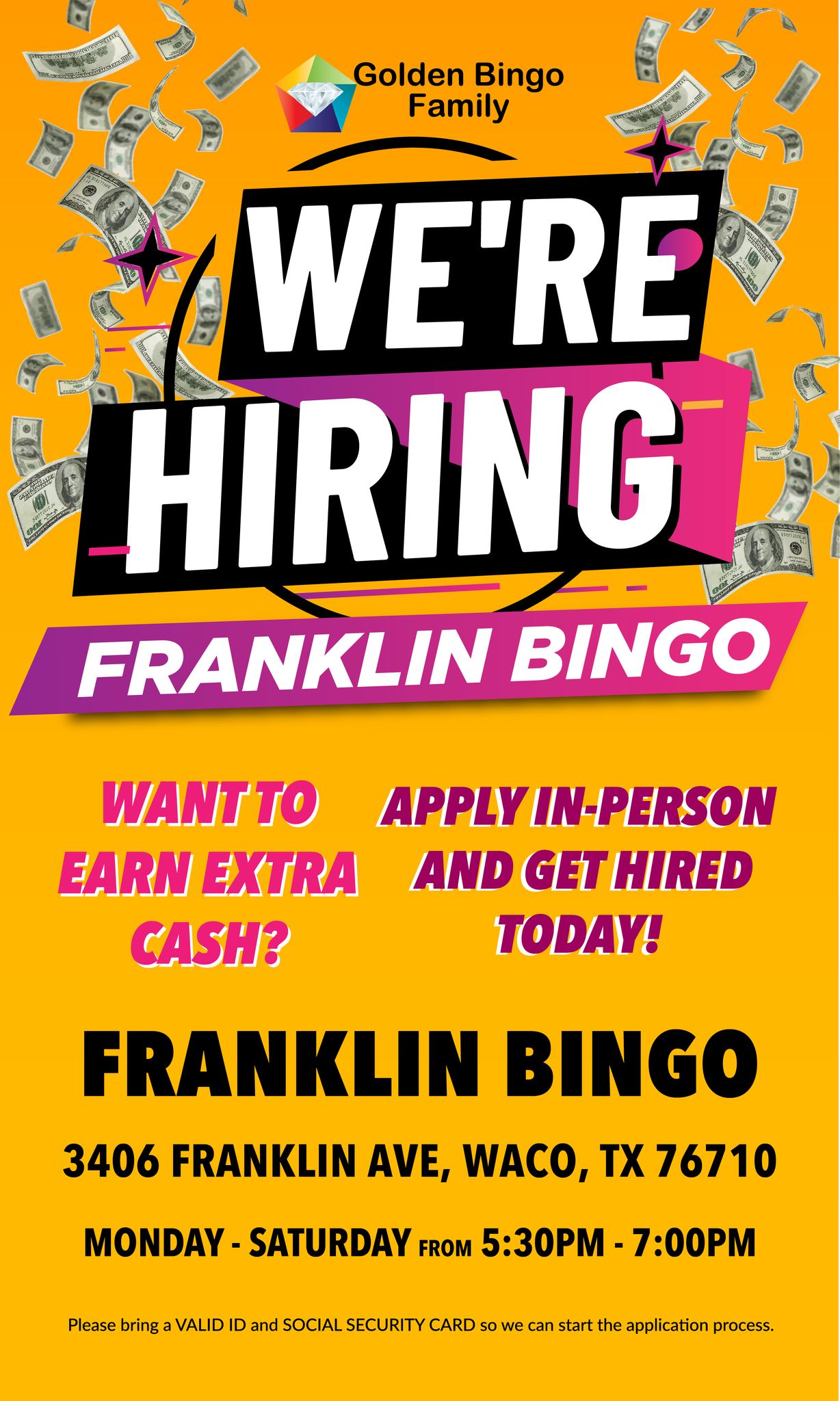Franklin Bingo