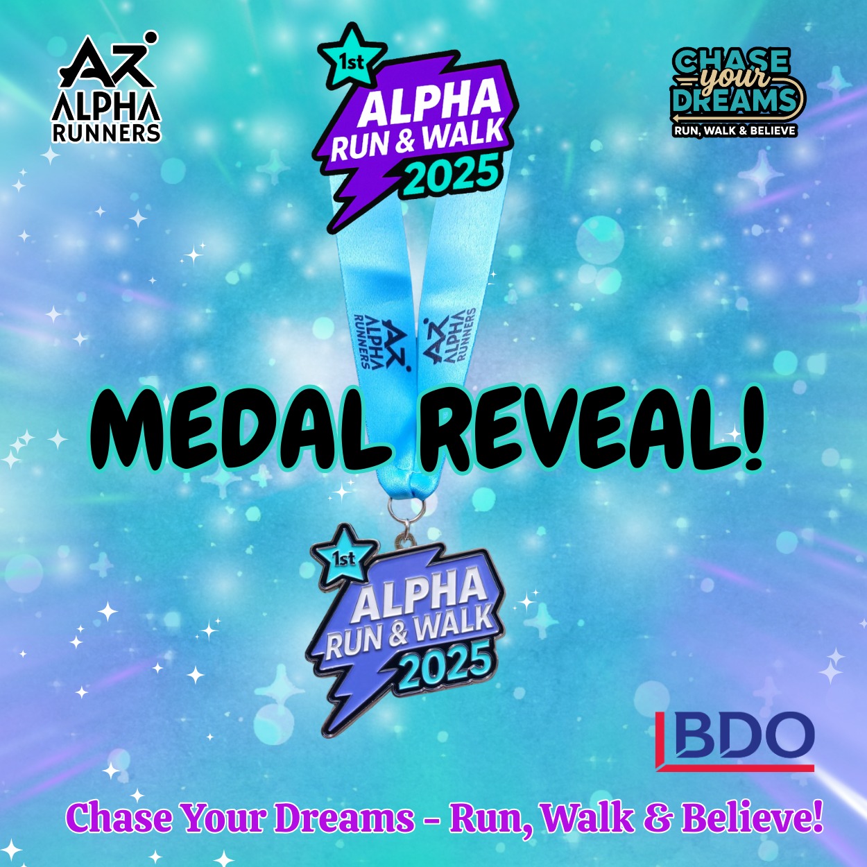 Alpha Runners - 🏅𝐌𝐞𝐝𝐚𝐥 𝐑𝐞𝐯𝐞𝐚𝐥🏅 We’re excited to unveil... | Facebook