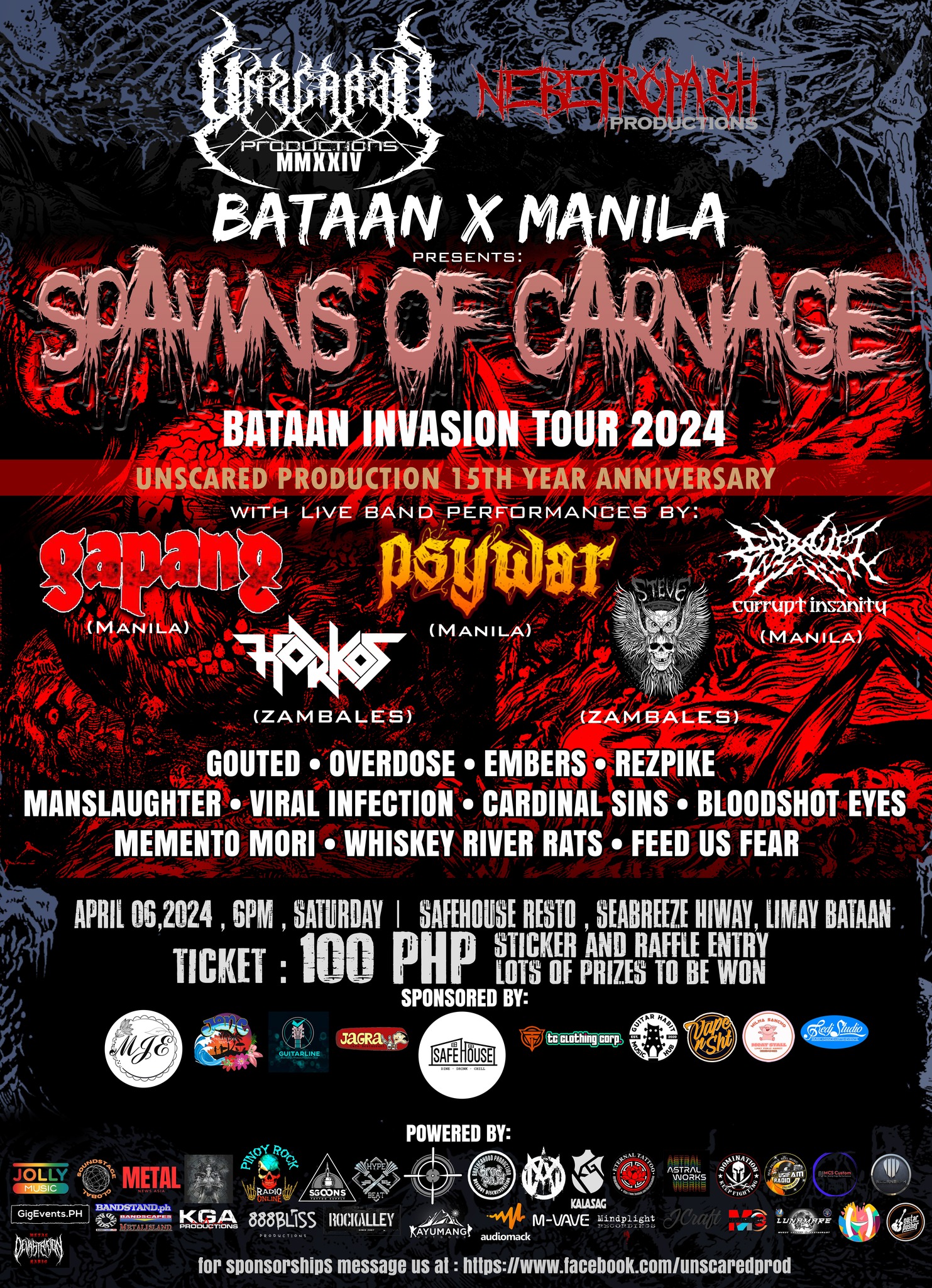 Unscared - Unscared Prods Bataan 15th year anniversary x Nebepropasti ...