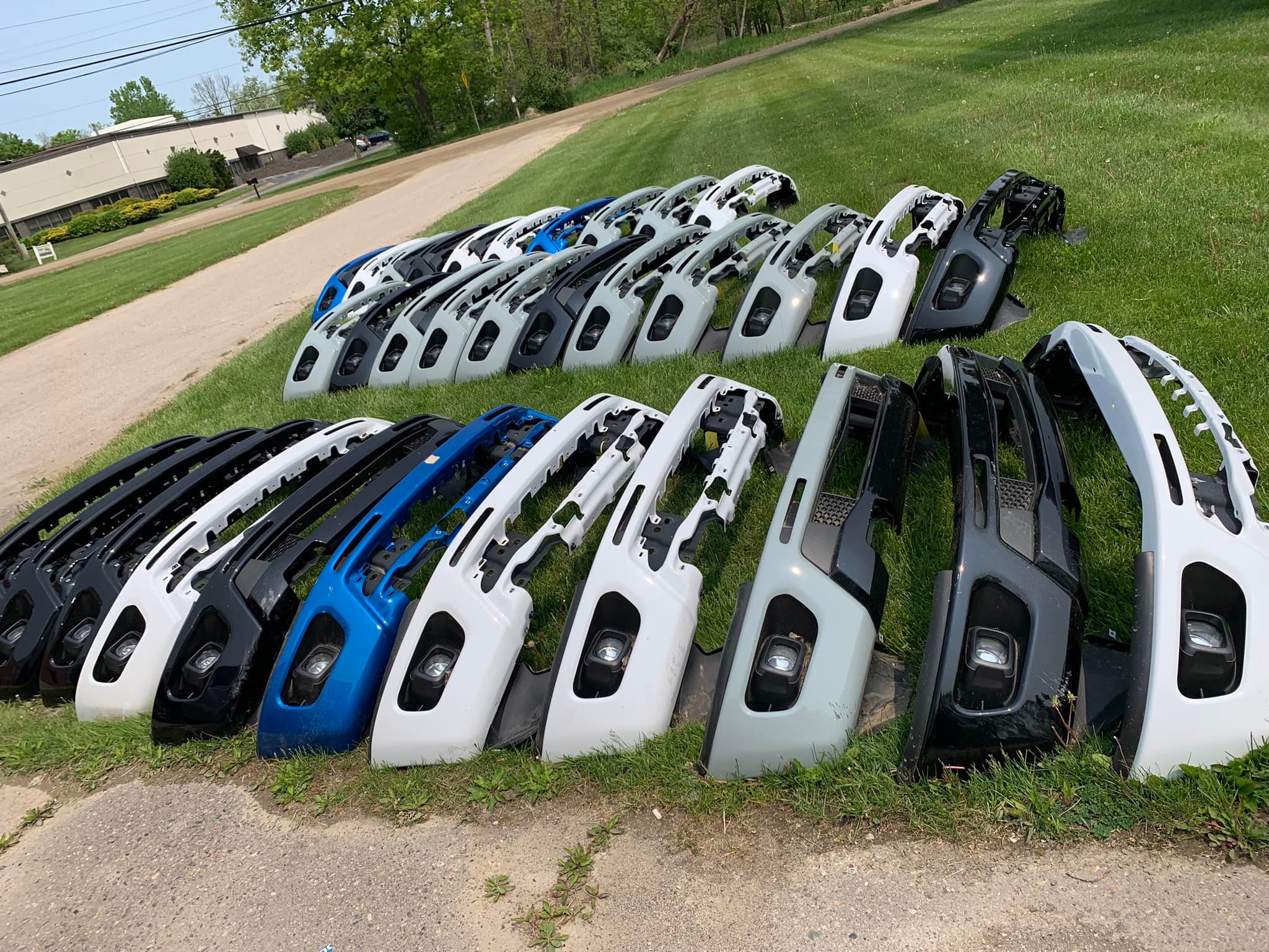 #ford Ranger front bumpers loaded up... - Oil City Bumper Co