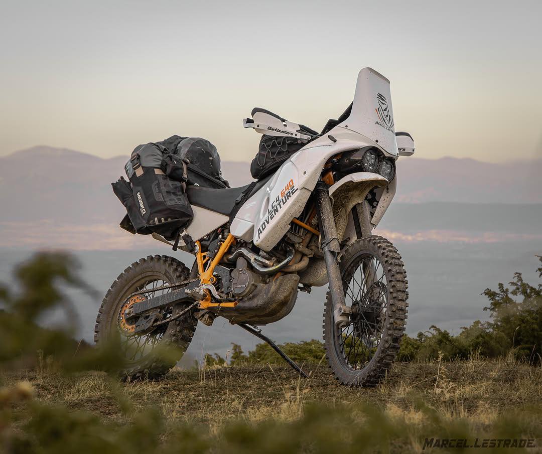 marcel.lestrade KTM 640 Adventure R prepped and ready for any
