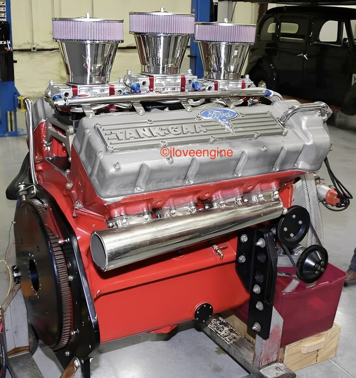 I Love - Ford GAA engine stands as one of the most remarkable V8 ...