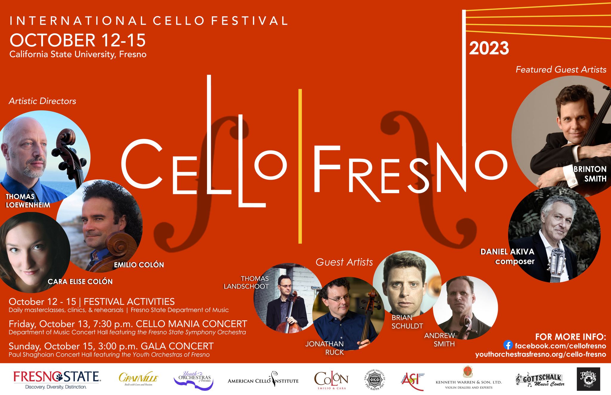 Cello - Join us for the 2023 Cello Fresno Festival! Participation is ...