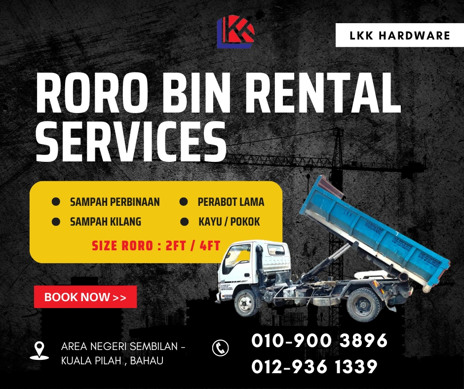 LKK - 🔥 Nak sewa TONG RORO untuk buang sampah, pembinaan (renovation ...