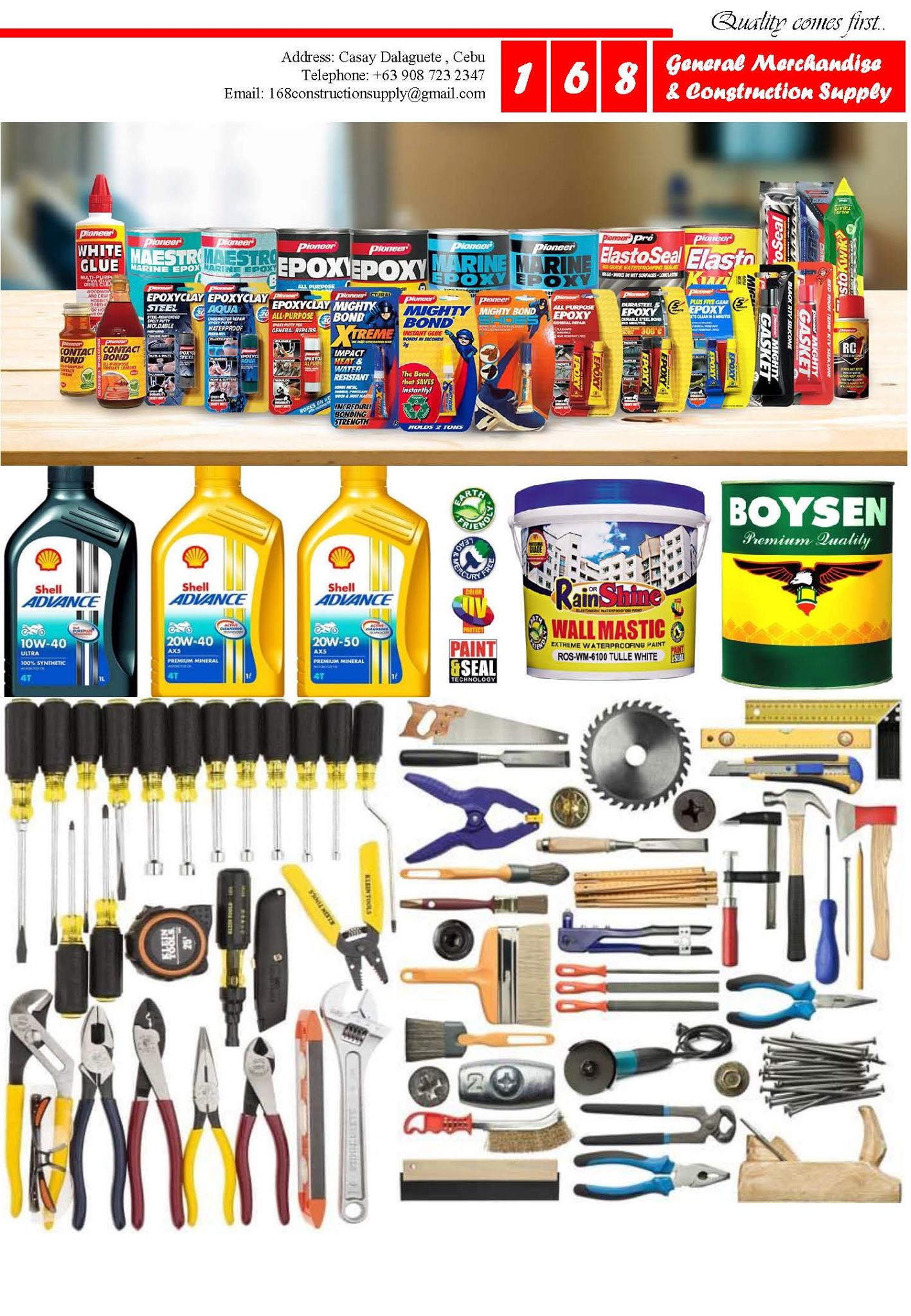 168 General Merchandise & Construction Supply