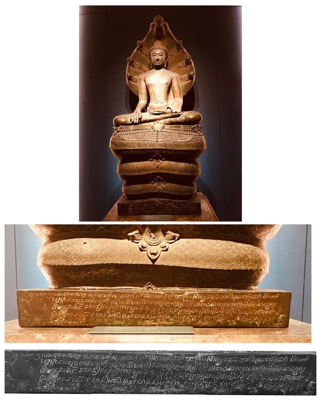 SEA - 🇹🇭| Grahi Inscription, An inscription that has two cultural ...