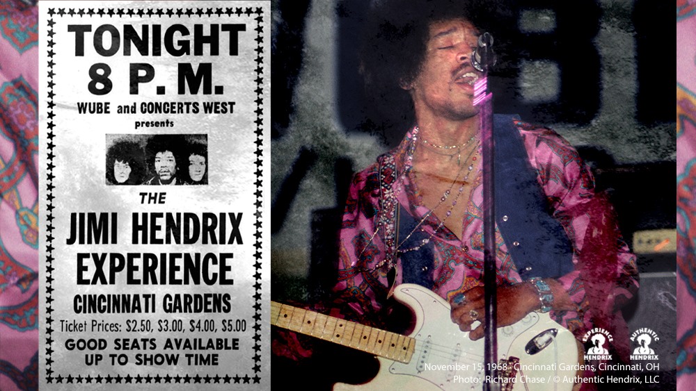 On November 15, 1968 The Jimi Hendrix Experience performed at