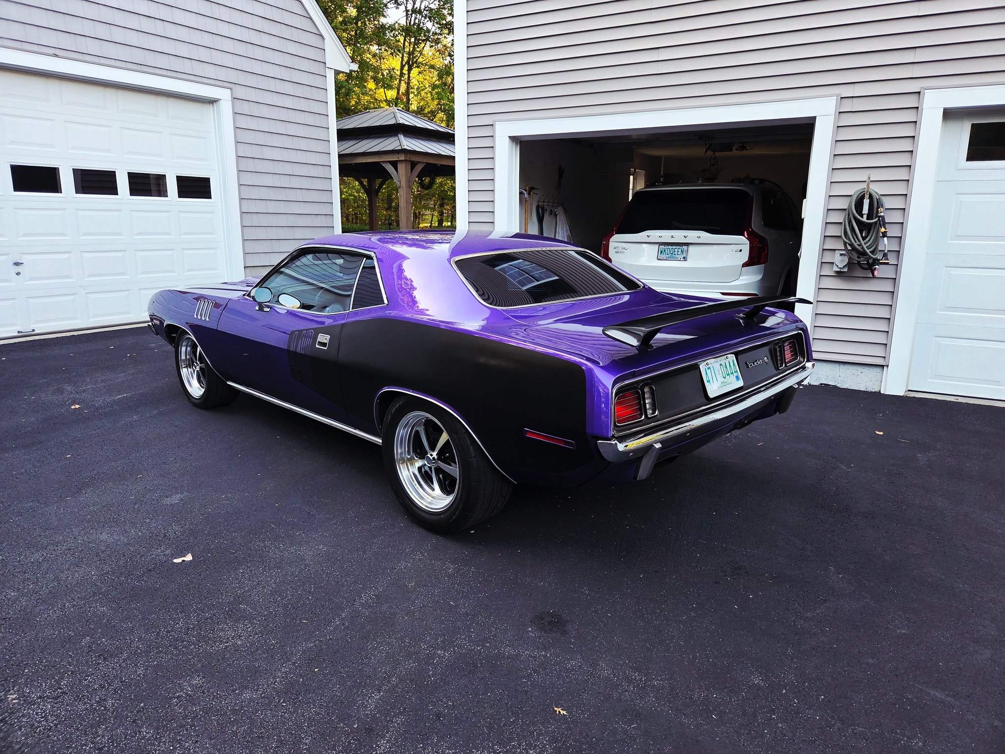 1971 Cuda Shop | I've been kind of torn between my current magnum rims ...