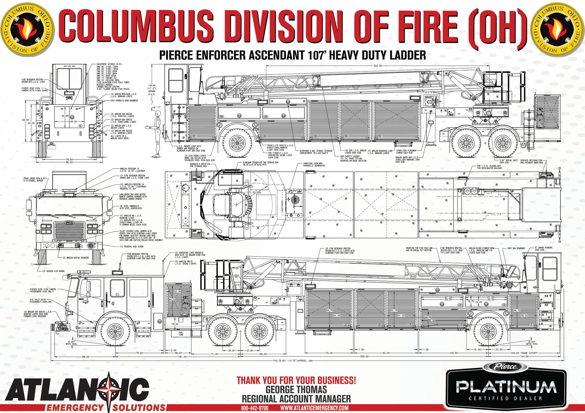 Atlantic Emergency Solutions - Here's the future Ladder 27 for Columbus ...