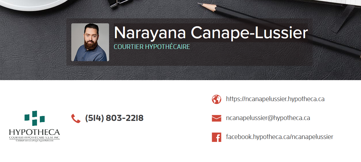 Hypotheca Cabinet en courtage hypothécaire - Félicitations à Narayana ...