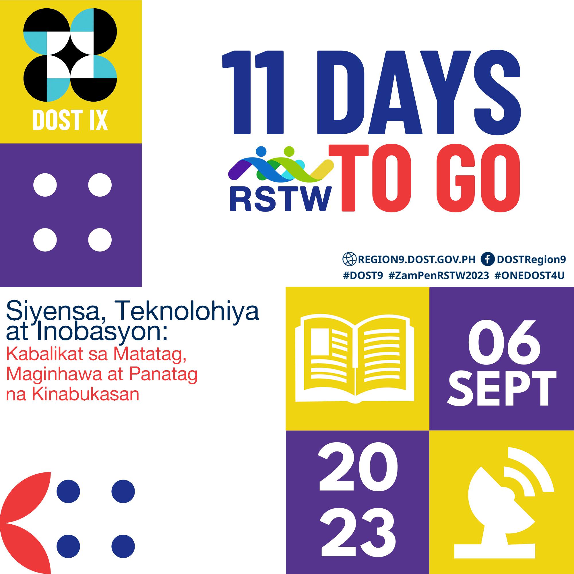 As the days fly by, we're... - DOST Regional Office No. IX | Facebook