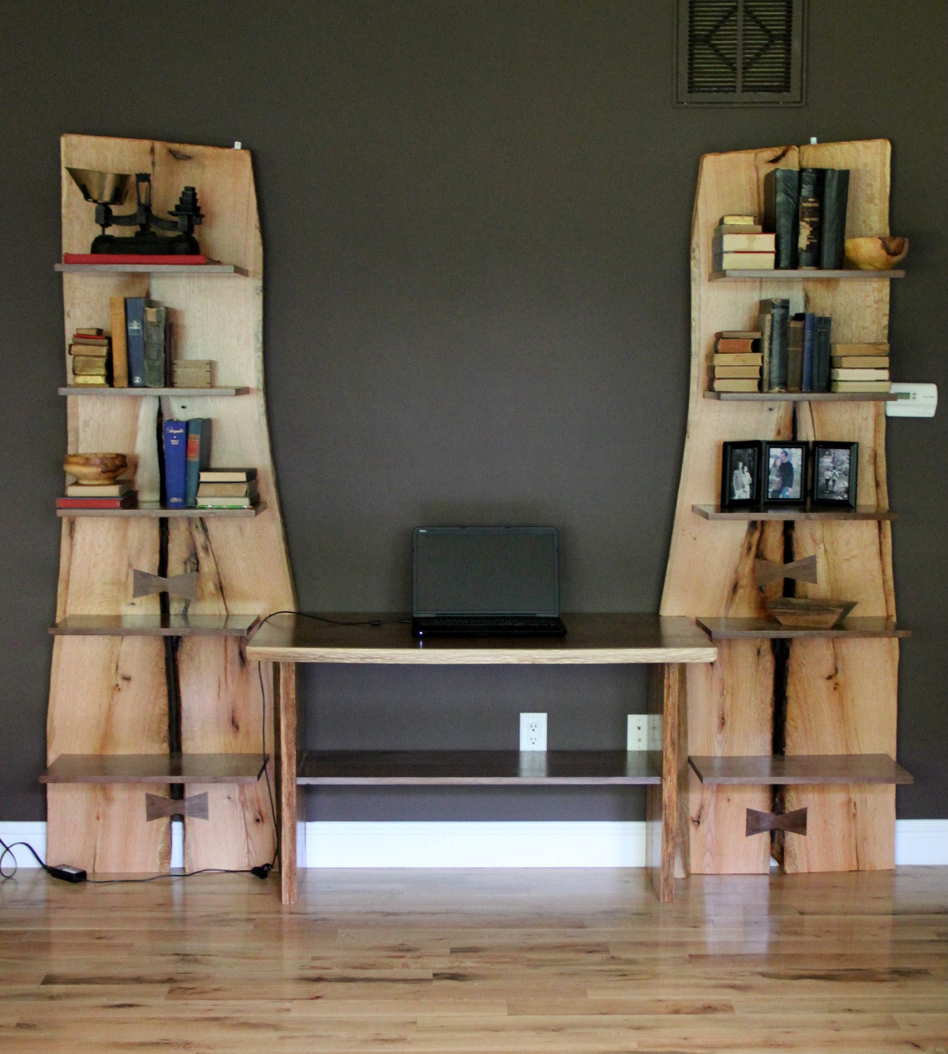Intelligent Design Woodwork - Our most recent bookcase built out of oak ...