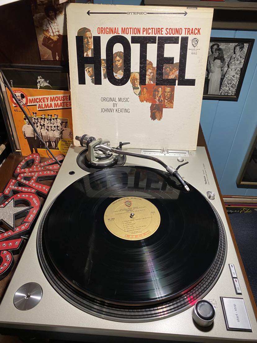 Kevin Wright's Hotel Artesia material on vinyl