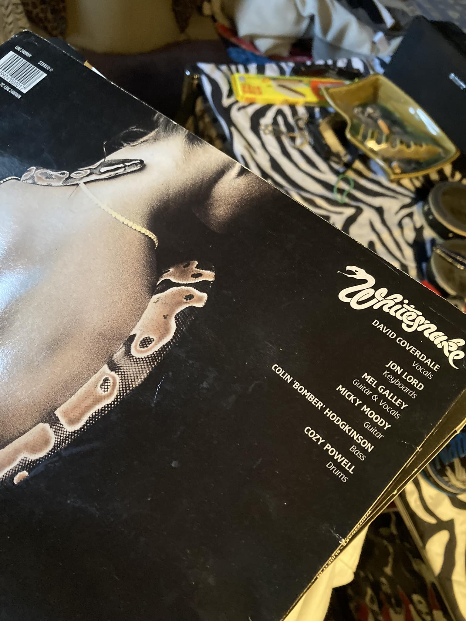 John Sykes featured on US version of Slide It In album
