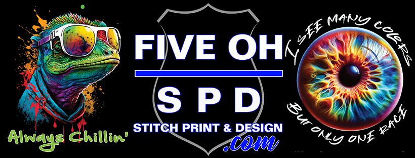 Five Oh Stitch Print Design | Pflugerville TX