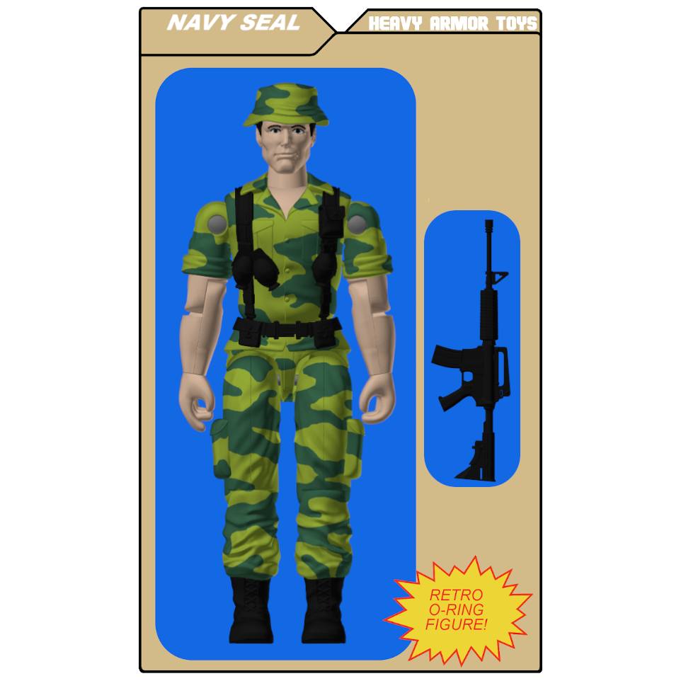 Damtoys 93015 Navy Seal Riverine Ops rifleman figure review