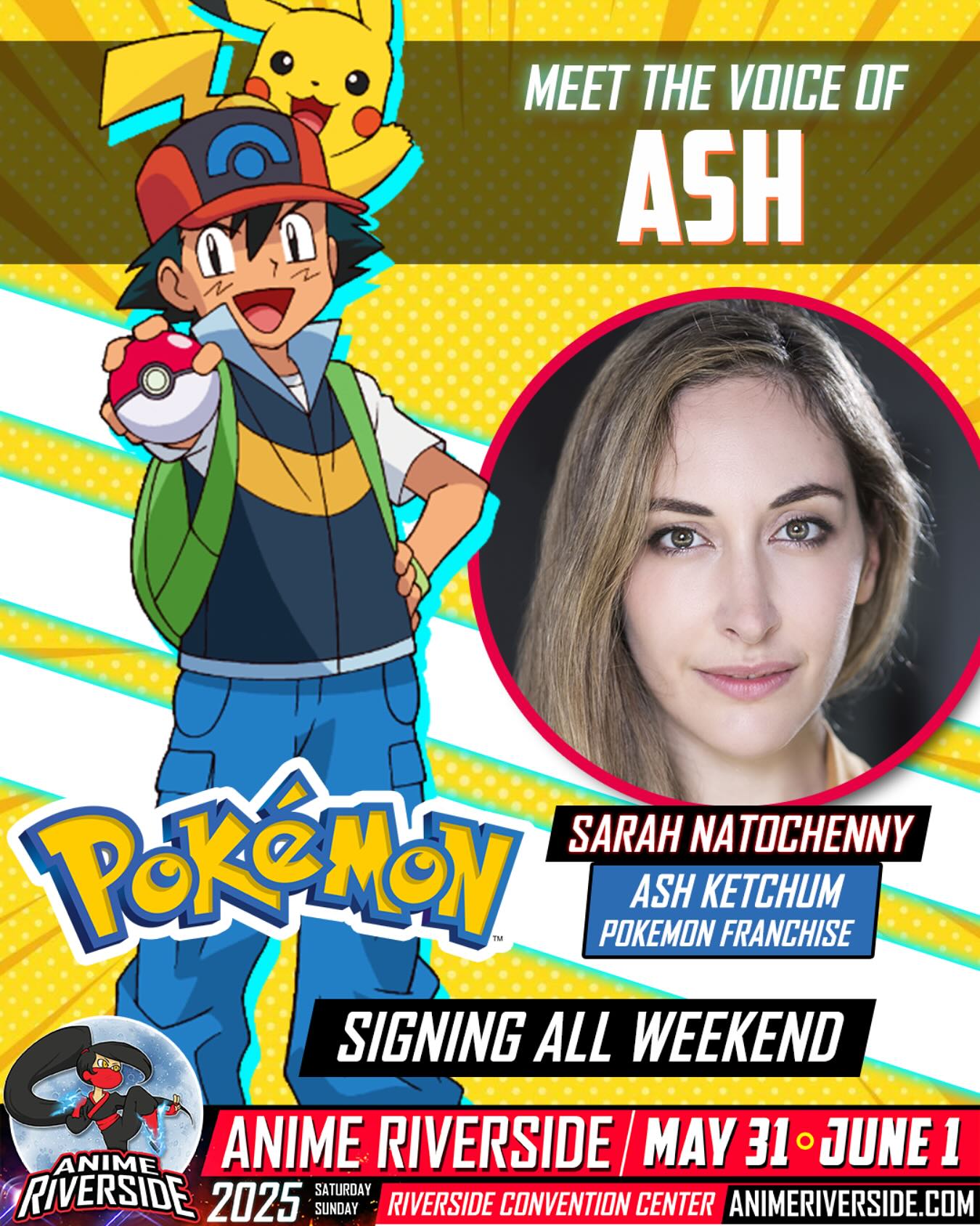 Anime Riverside - Meet the voice of Ash Ketchum herself —... | Facebook