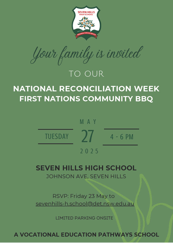 Seven - Invitation to attend our National Reconciliation Week First ...