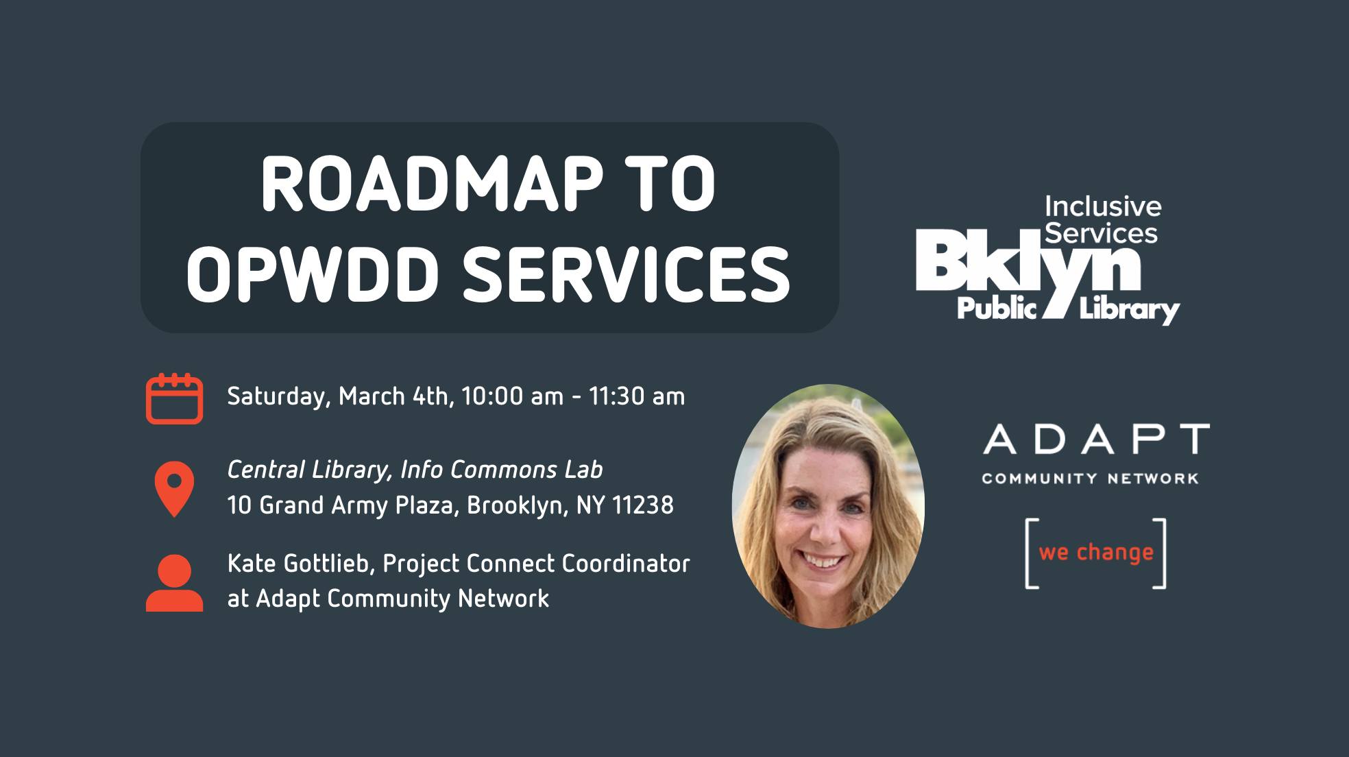 ADAPT - Join Kate Gottlieb, ADAPT Community Network’s Project Connect ...