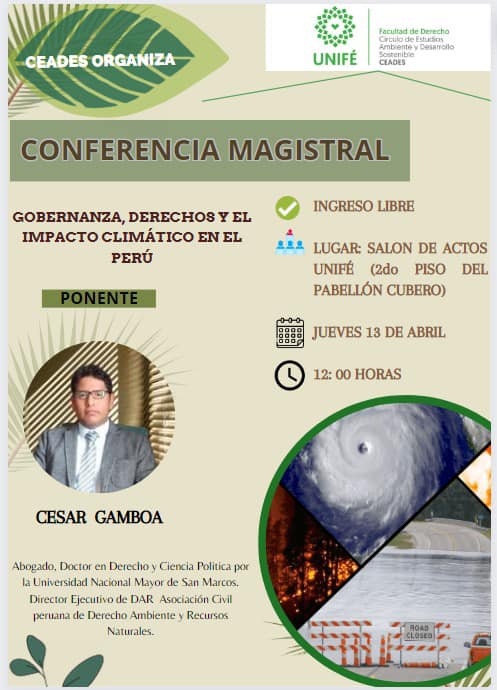 El Círculo de Estudios en Ambiente y Desarrollo Sostenible CEADES ...