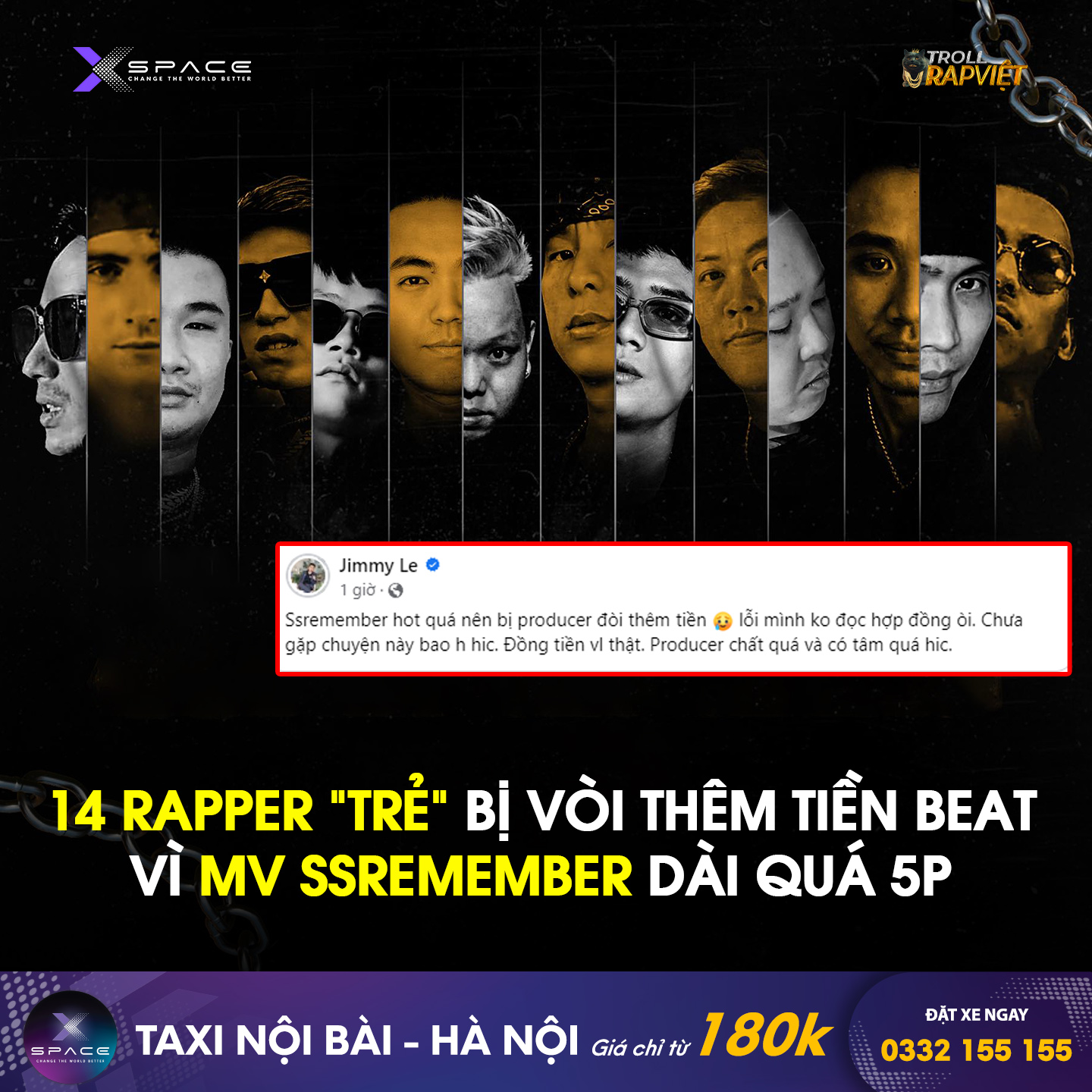 Troll Rap Việt - Cụ thể thì producer chủ nhân con beat của...