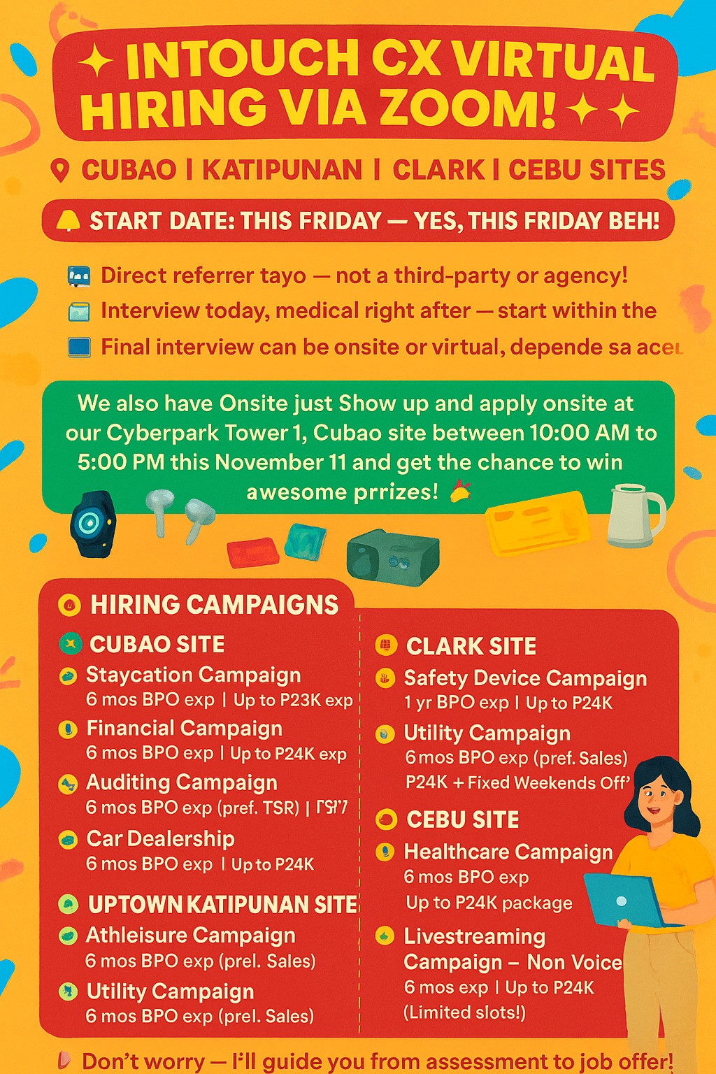 IT and BPO Career Opportunities in the Philippines | # 🌟 **INTOUCH CX ...