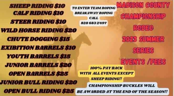 Madison - ‼️Attention all roughstock contestants who are under the age ...