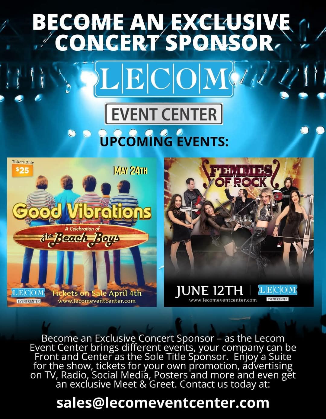 View of LECOM Event Center | Elmira NY