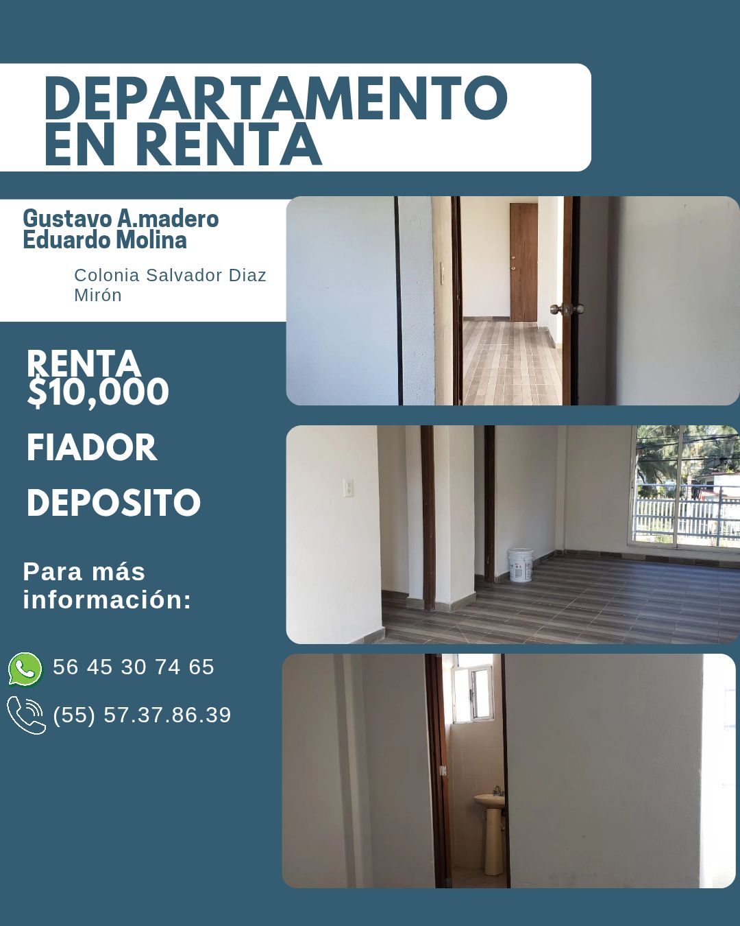 Asesoría - SE BUSCA INQUILINO RESPONSABLE 📢📣 Estamos rentando este ...