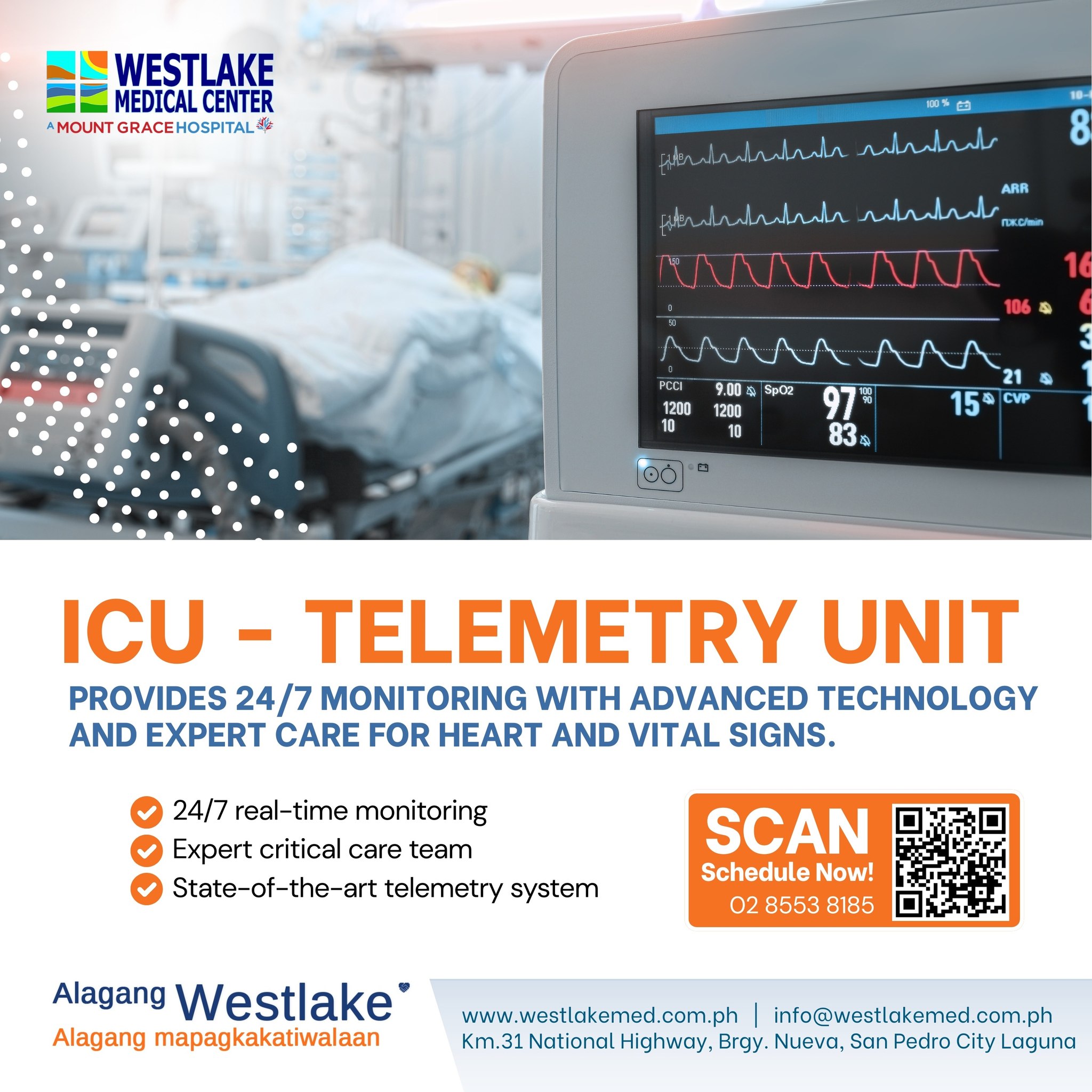 Westlake - At Westlake Medical Center, telemetry is used in Intensive ...