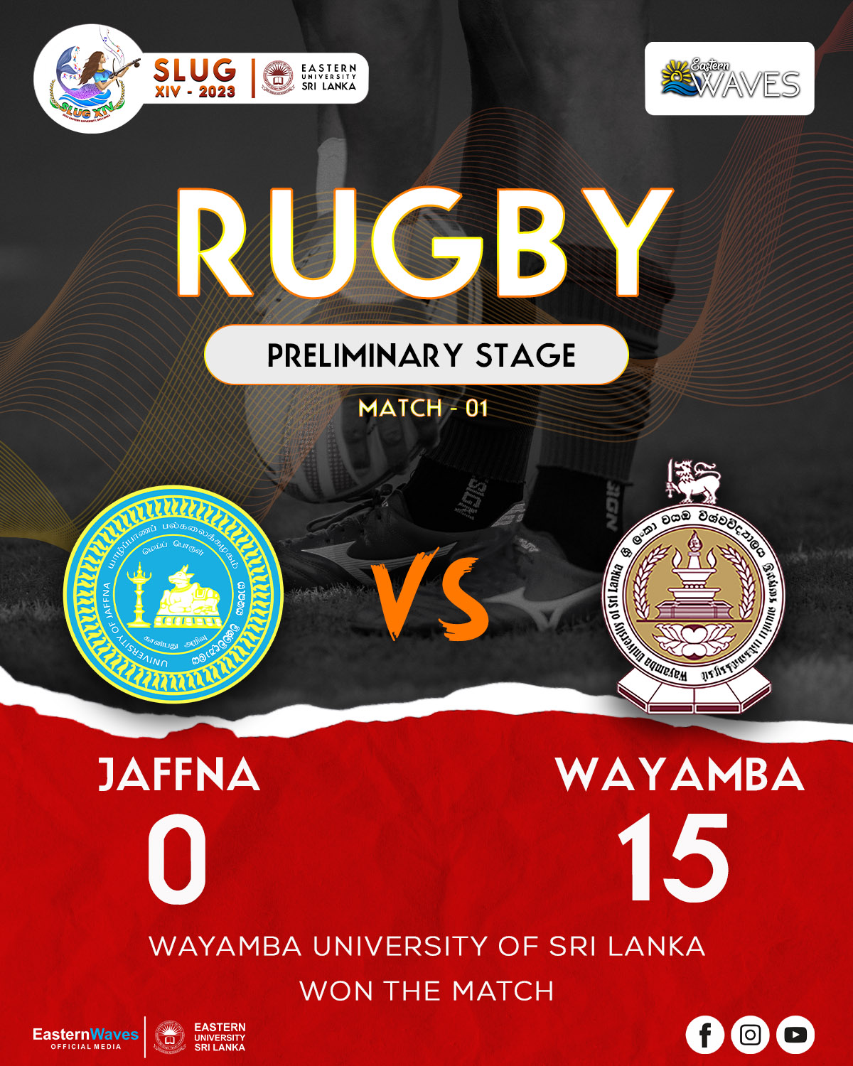 EasternWaves - ⭕The first event of the SLUG 2023 - Rugby⭕... | Facebook