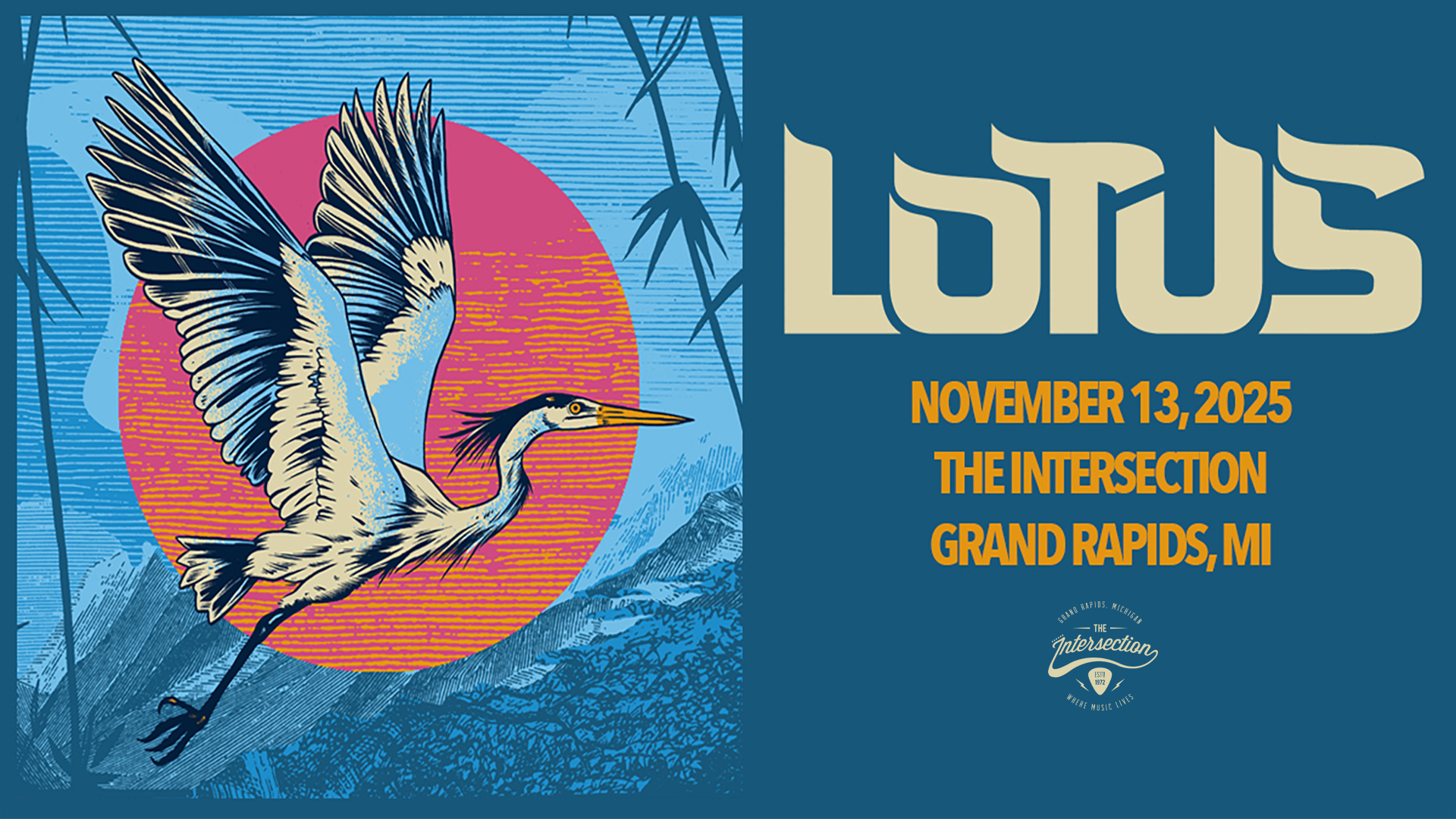 An Evening with Lotus at The Intersection - Grand Rapids, MI