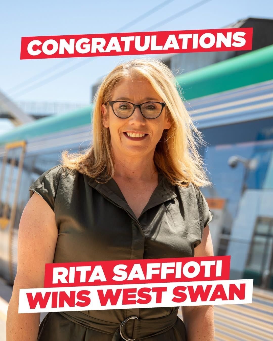 Multicultural Labor Organisation - Congratulations to Rita Saffioti on ...
