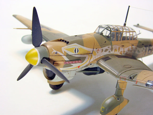 Decalcomania Adesiva Per Aereo JU87D Stuka – Replica Cox, Colore Nero